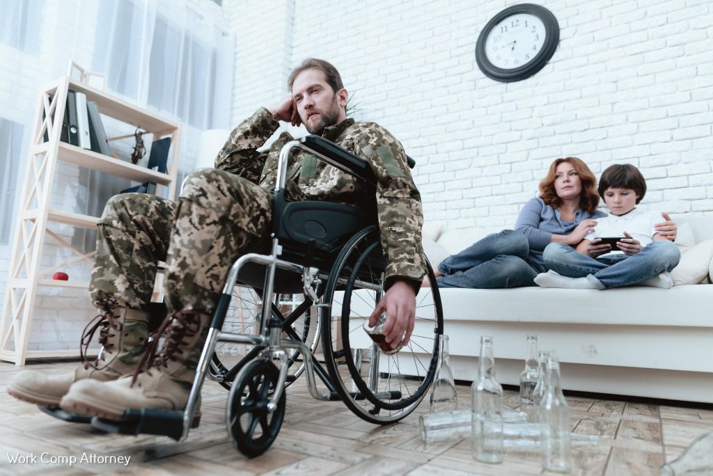 Soldier Injured from his duty