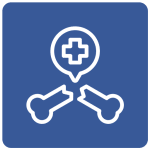 orthopedic injuries icon